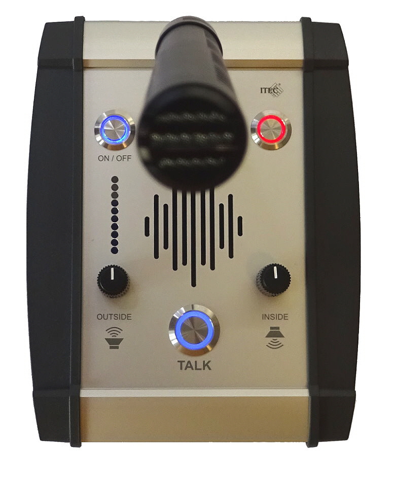 DESKTOP COUNTER CALL STATION FULL DUPLEX